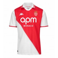 Billiga AS Monaco Hemma fotbollskläder 2024-25 Kortärmad